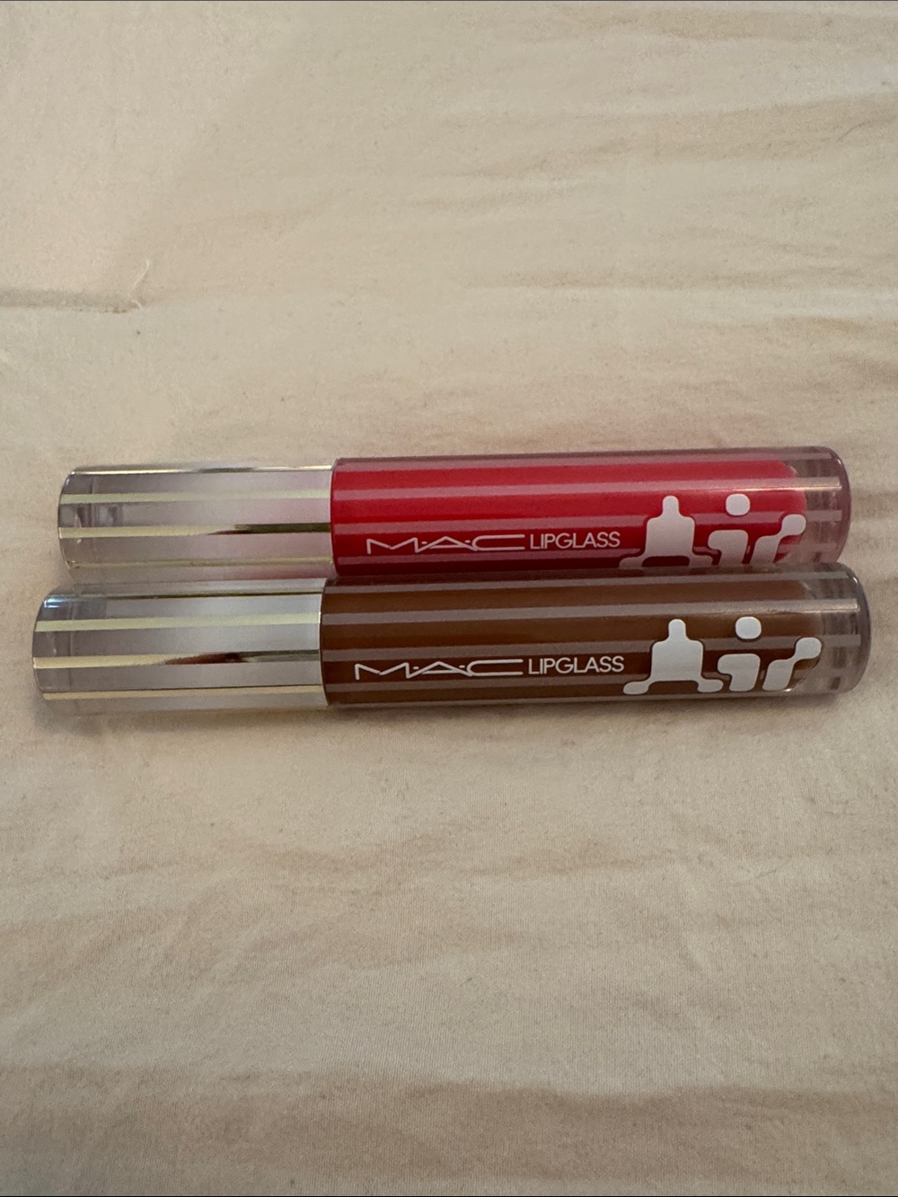 MAC Lipglass Duo in Pink and Brown- A74 & A84